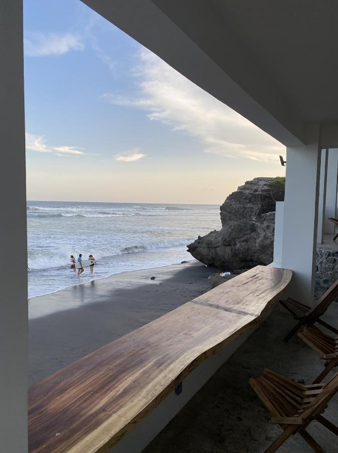ホテル Laola Surf Camp El Sunzal ラ・リベルタード エクステリア 写真